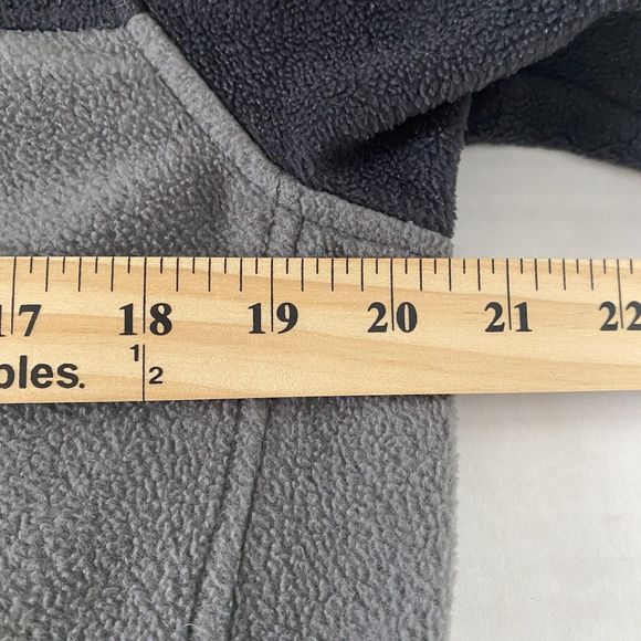 Columbia Men’s Black & Gray Full Zip Fleece Jacket Size Small EUC - Picture 11 of 12